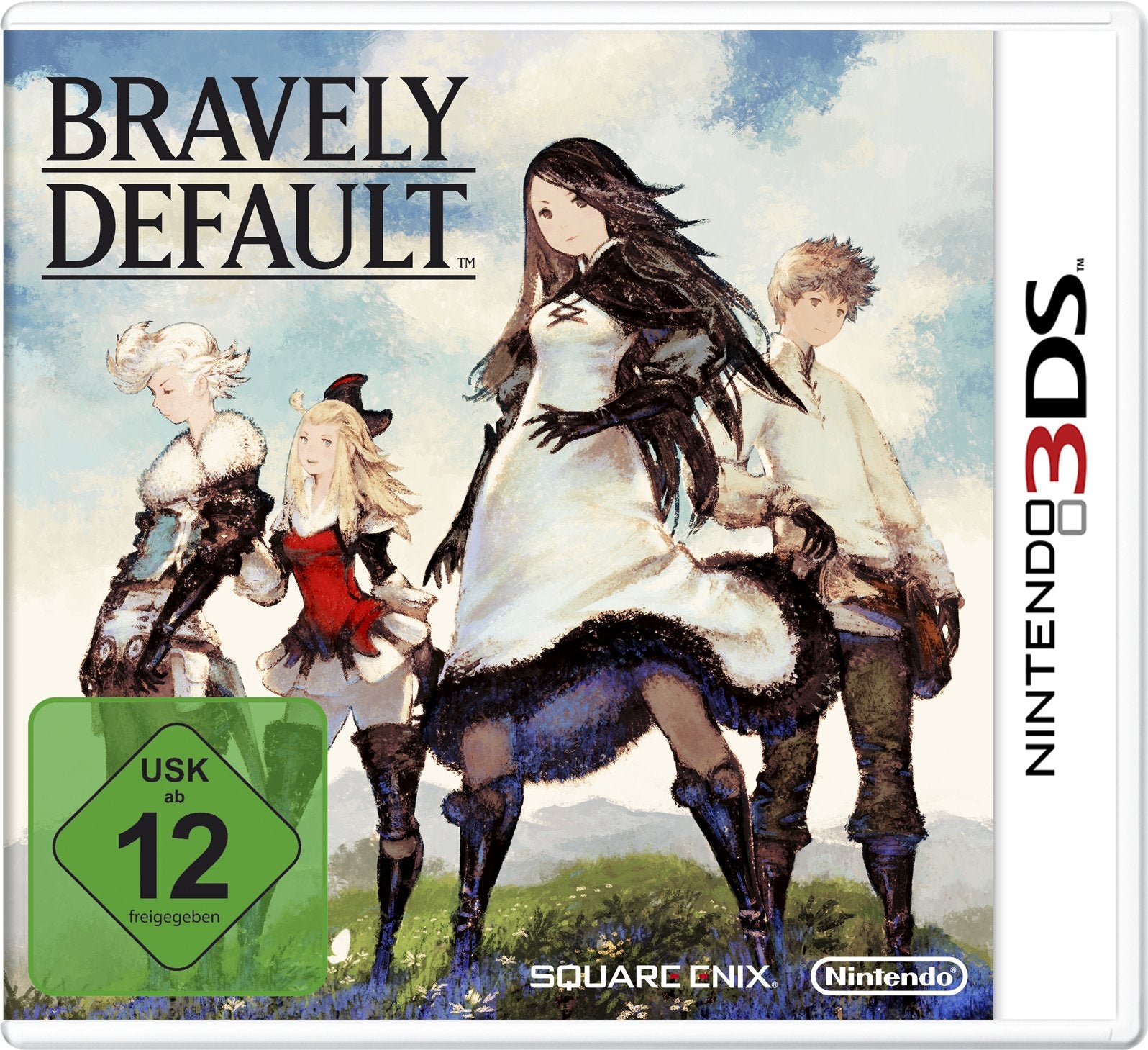 Bravely Default Nintendo DS