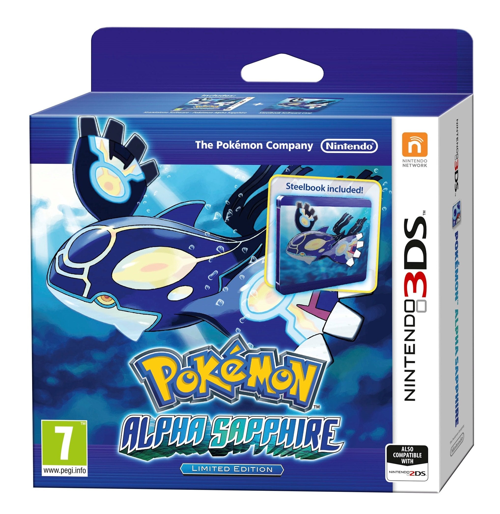 Product Image: Pokemon Alpha Saphir (Steelbook)