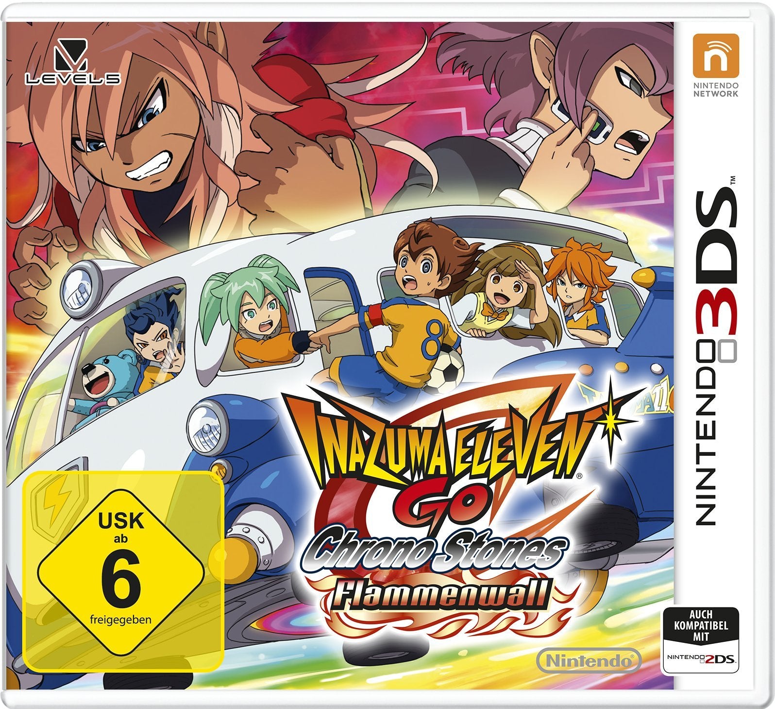 Inazuma Eleven GO ChronoStones: Flammenwall Nintendo DS