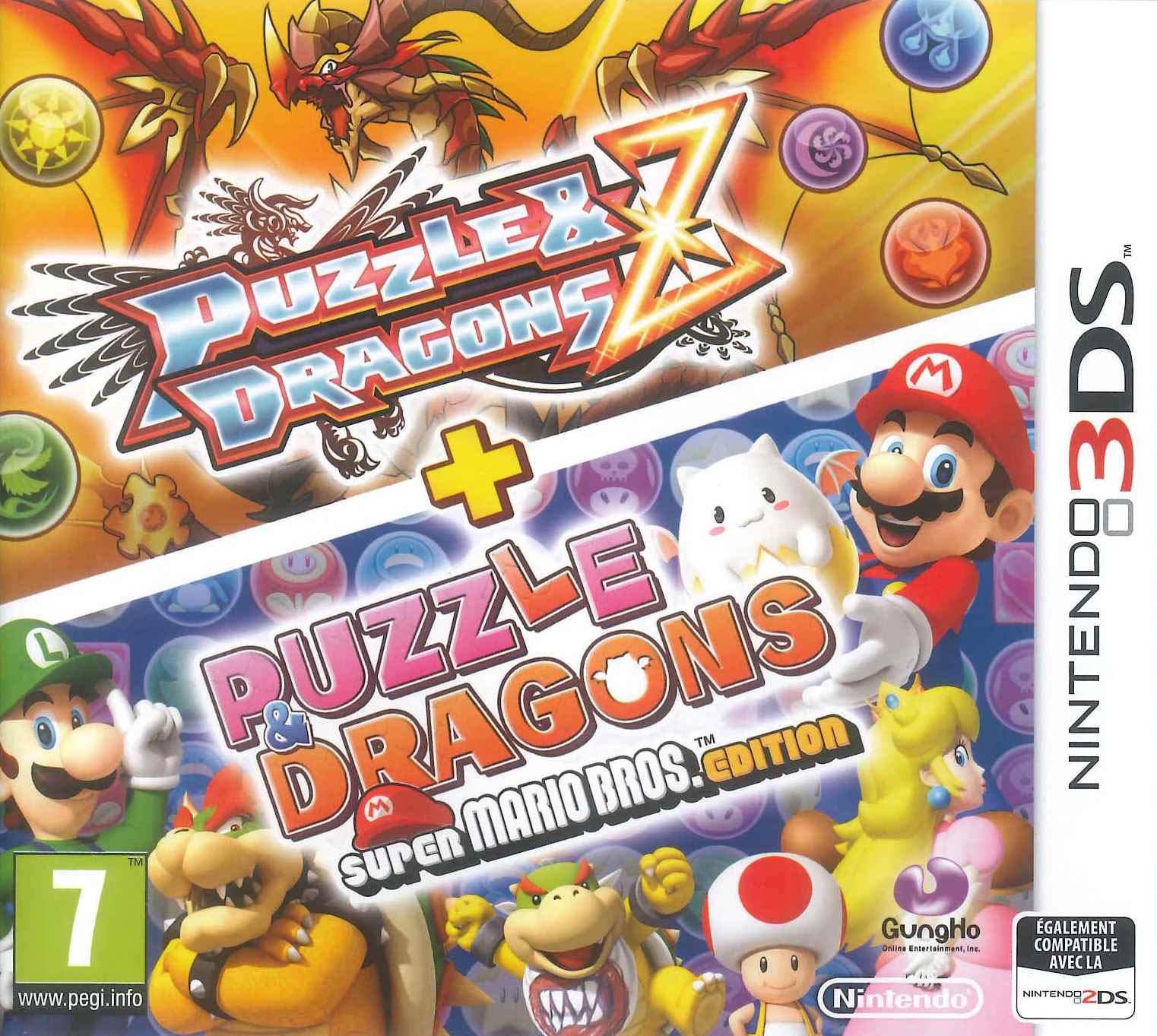 Puzzle & Dragons Z + Puzzle Dragons Super Mario Bros. édition Nintendo DS