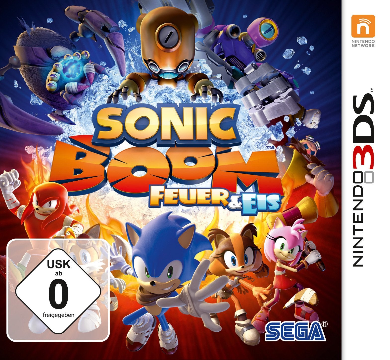 Sonic Boom: Feuer und Eis Nintendo DS