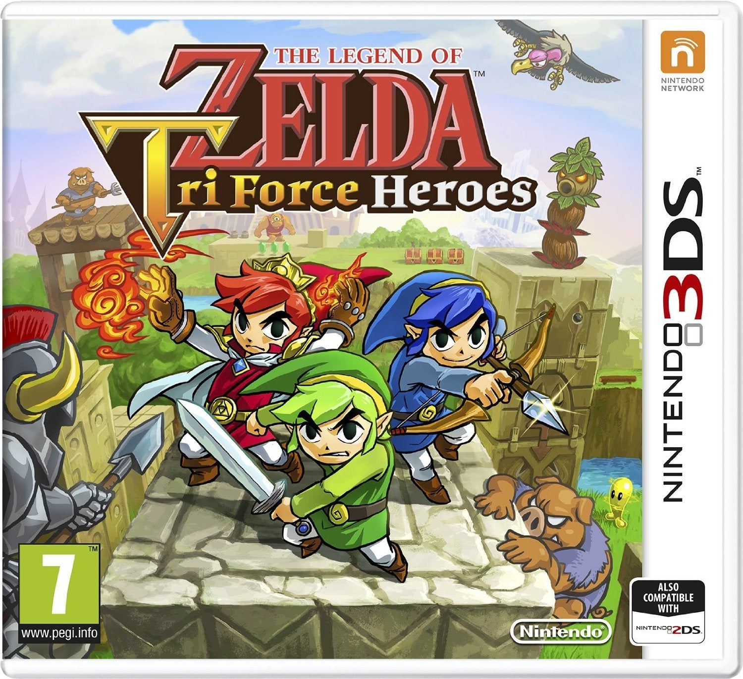 3DS Zelda Tri Force Nintendo DS