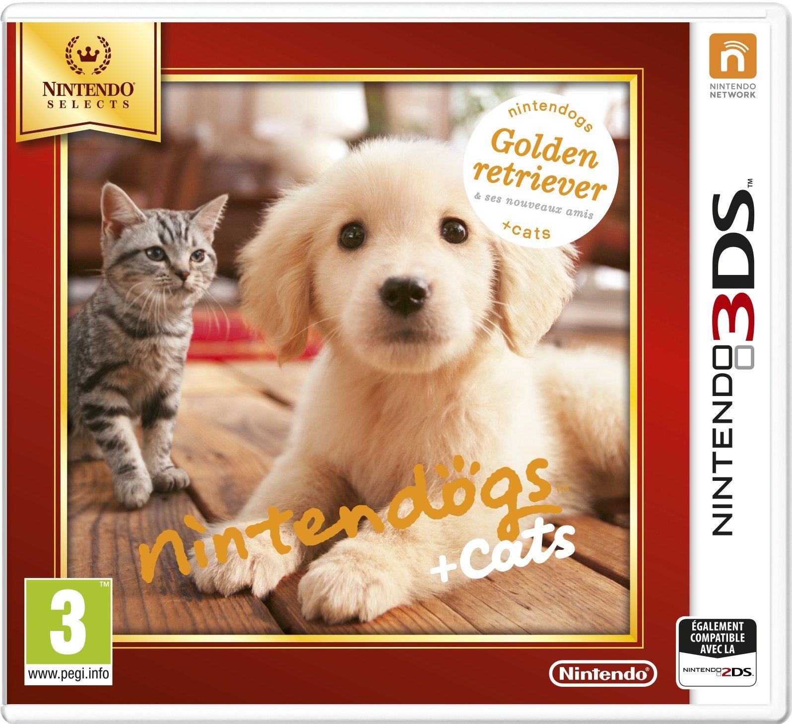Nintendo gs + Cats Golden Retriever & seine neuen Freunde - Nintendo Selects PC