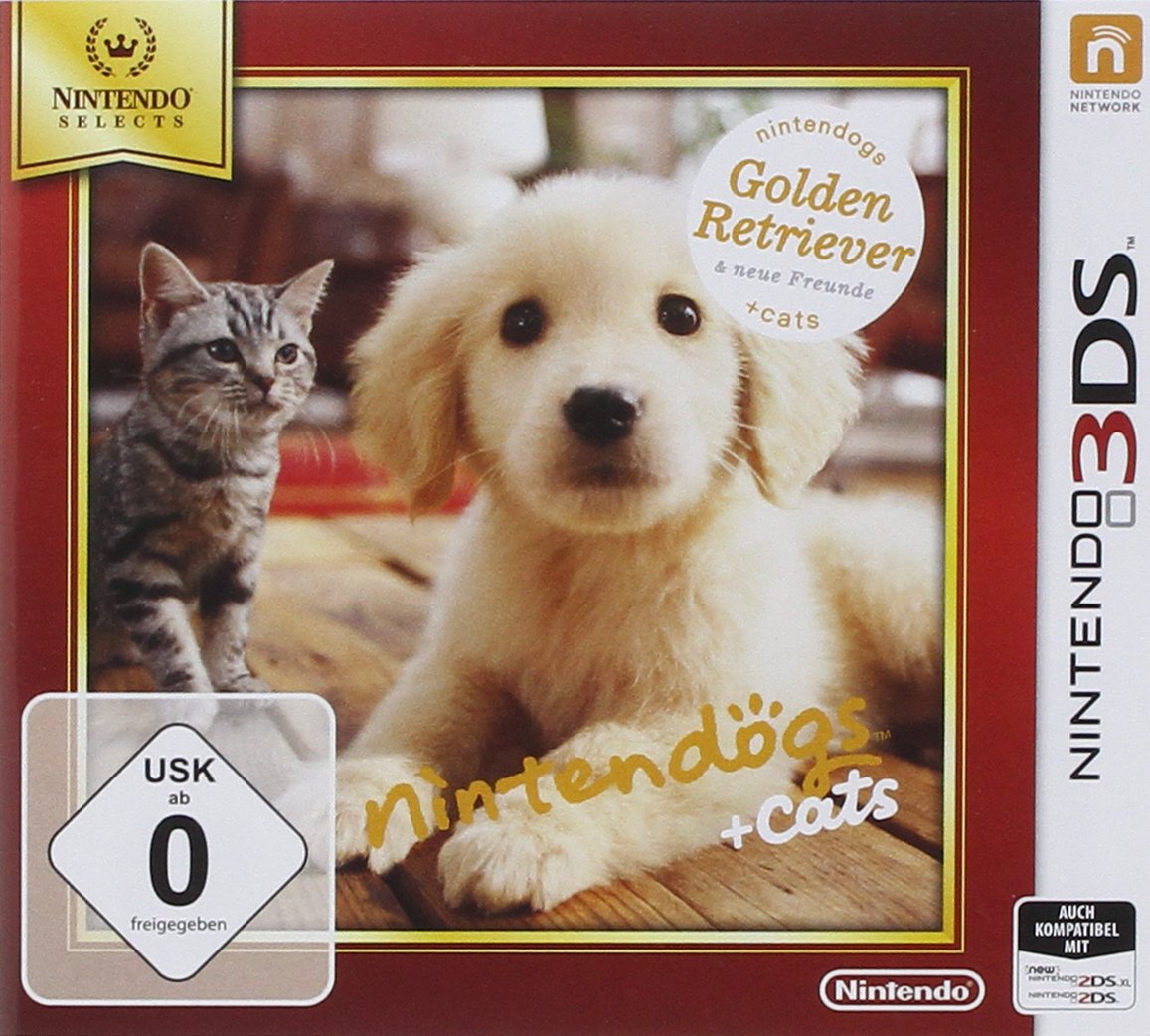 3DS Nintendogs Retriever + New Friends Selects. Für Nintendo DS Nintendo DS