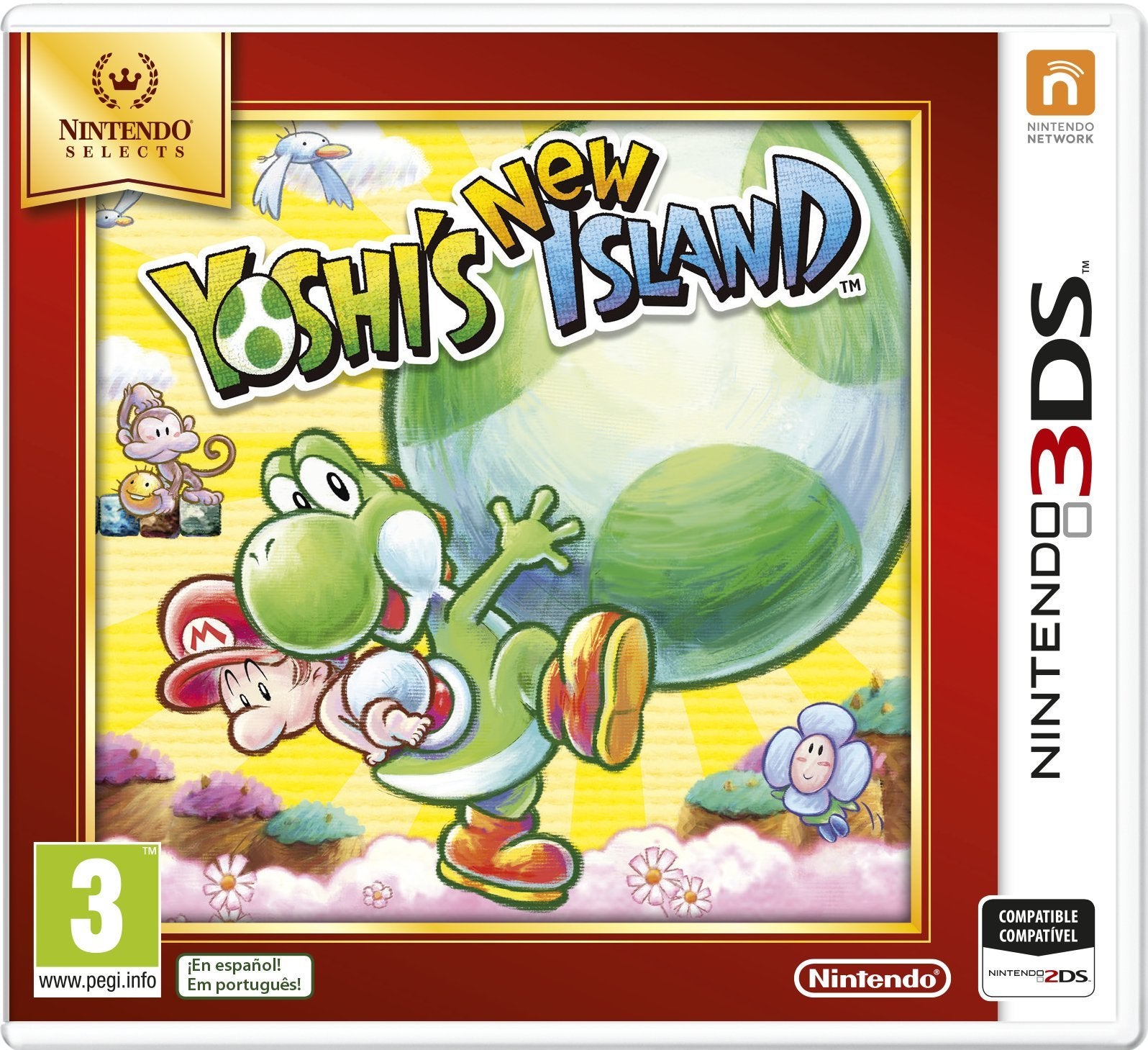 NINTENDO - Nintendo 3ds Selects Yoshis New Island - 2230981 Nintendo DS