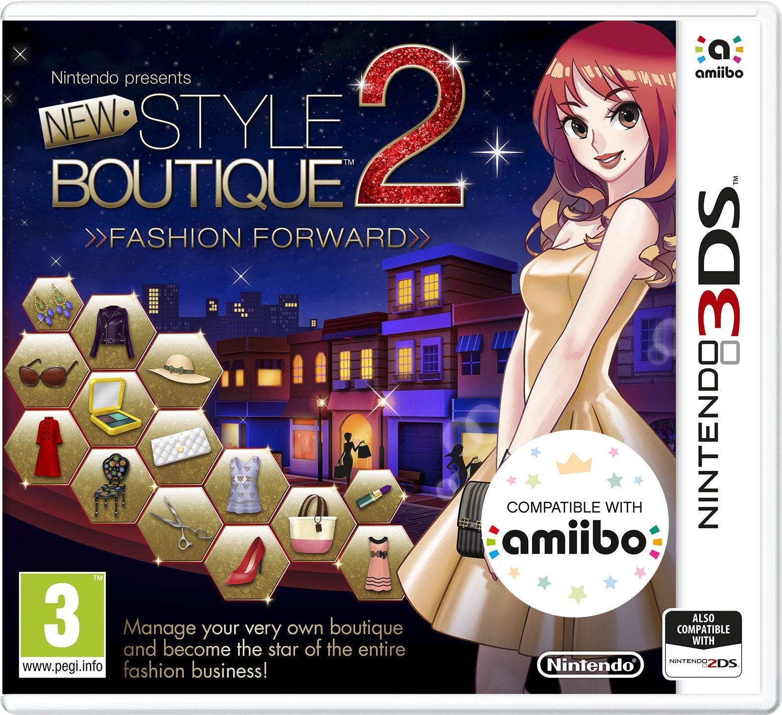 Nintendo New Style Boutique 2 - Fashion Forward, 3DS Games