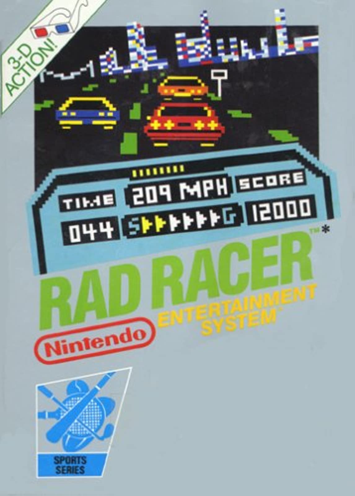 Rad Racer Rad Racer (Nintendo NES) Spiel in OVP - GUT Games