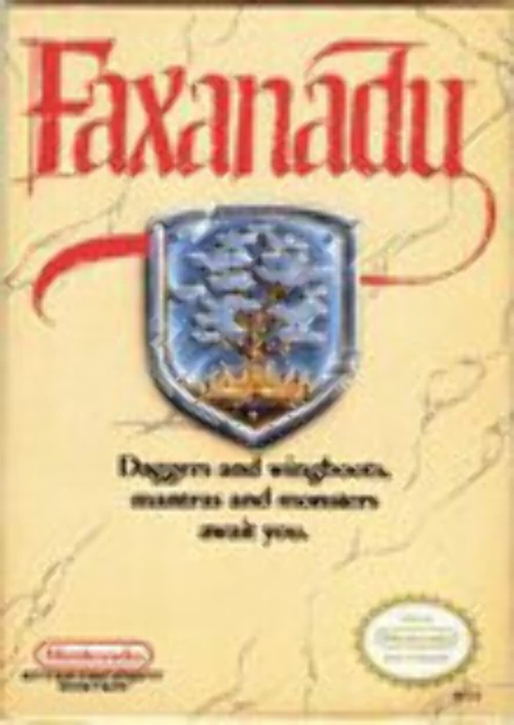 Faxanadu Older Consoles