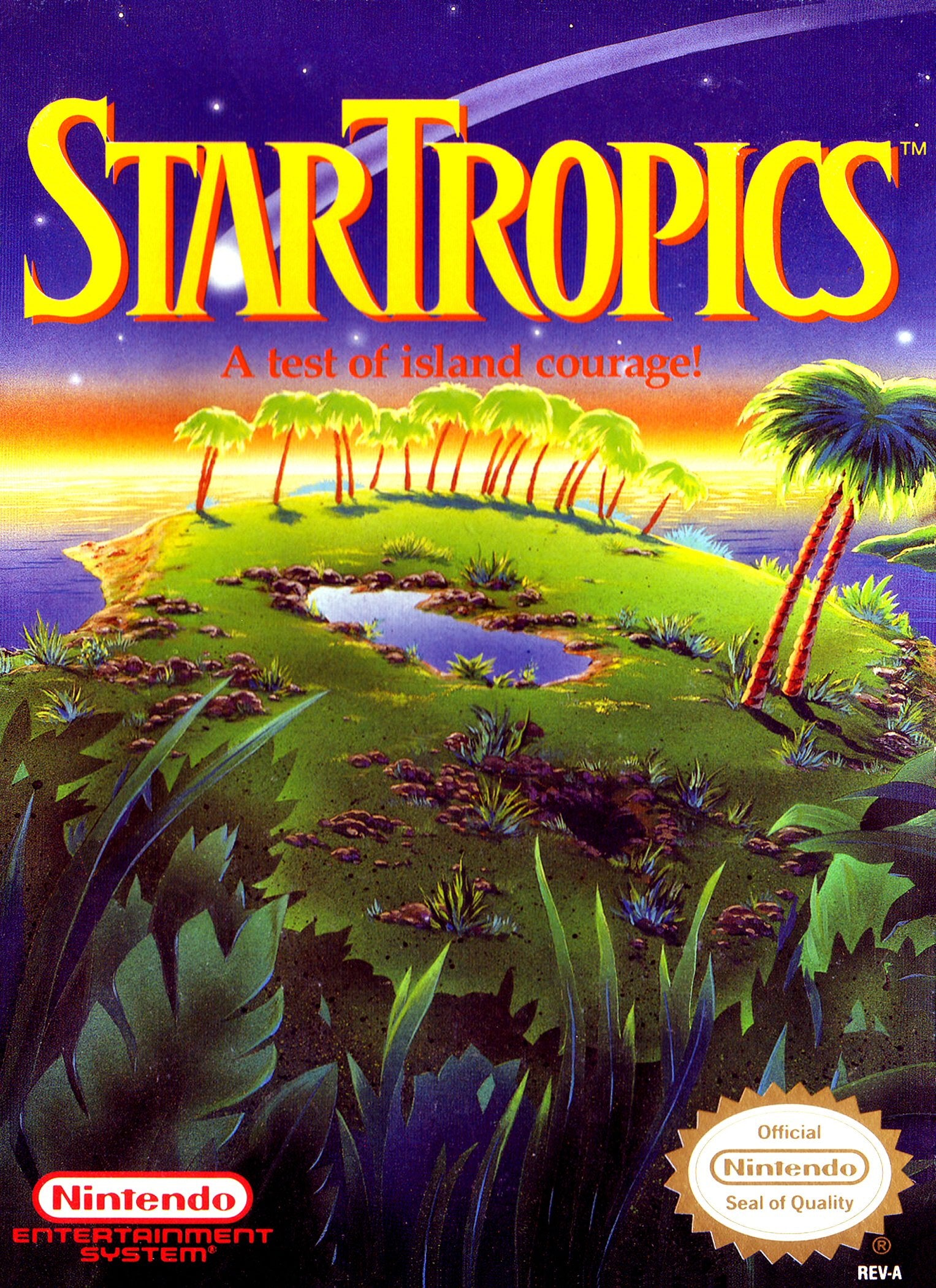 NES - Star Tropics 1: A Test of Island Courage Older Consoles