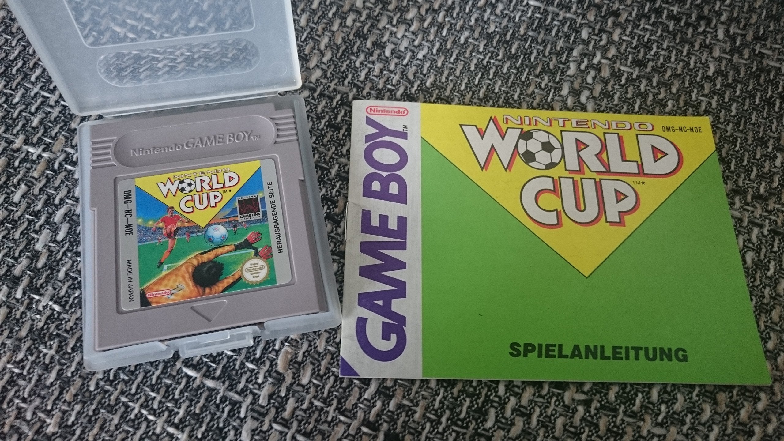 Game Boy Spiel: Nintendo World Cup (Fußball Soccer) GameBoy KLASSIKER Older Consoles