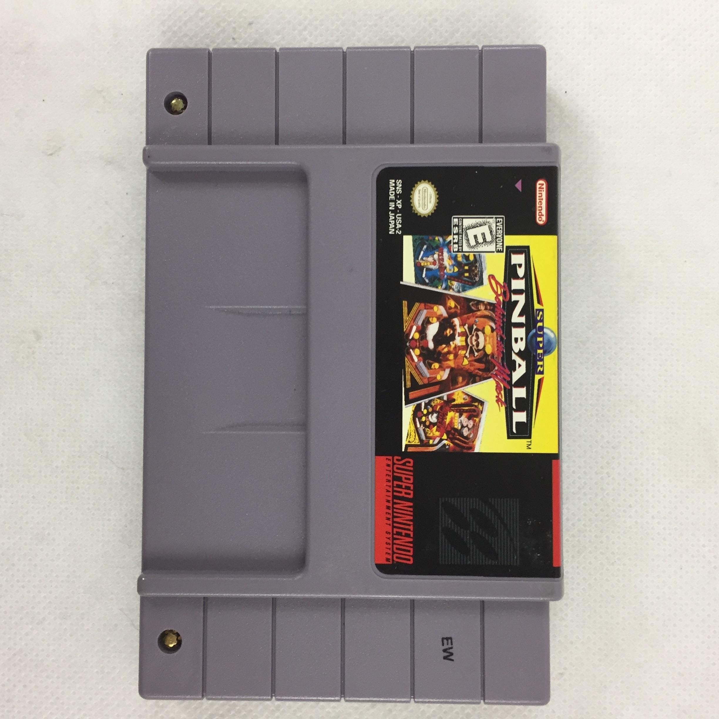 Product Image: Super Pinball Behind the Mask SNES
