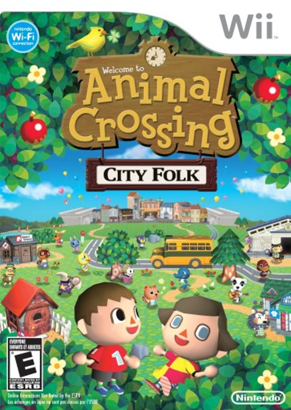 Animal Crossing: Let's Go To The City Wii