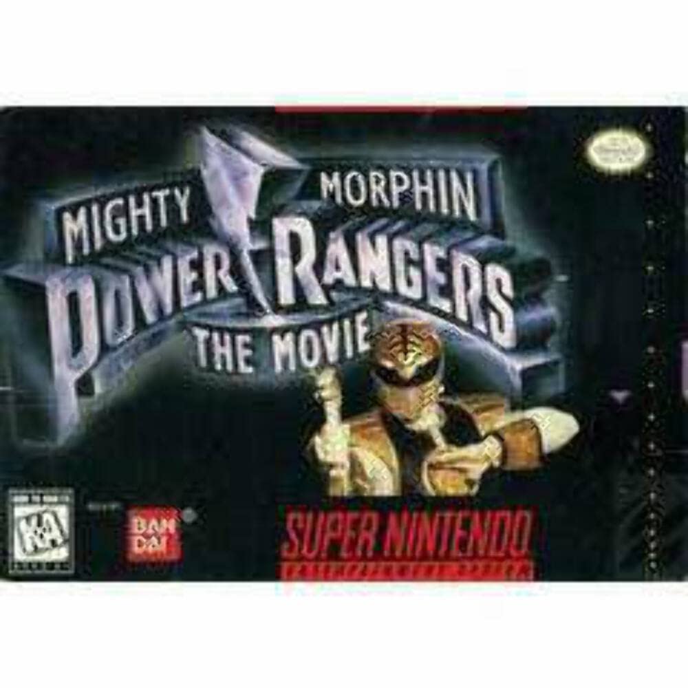 Power Rangers: Mighty Morphin - The Movie Older Consoles