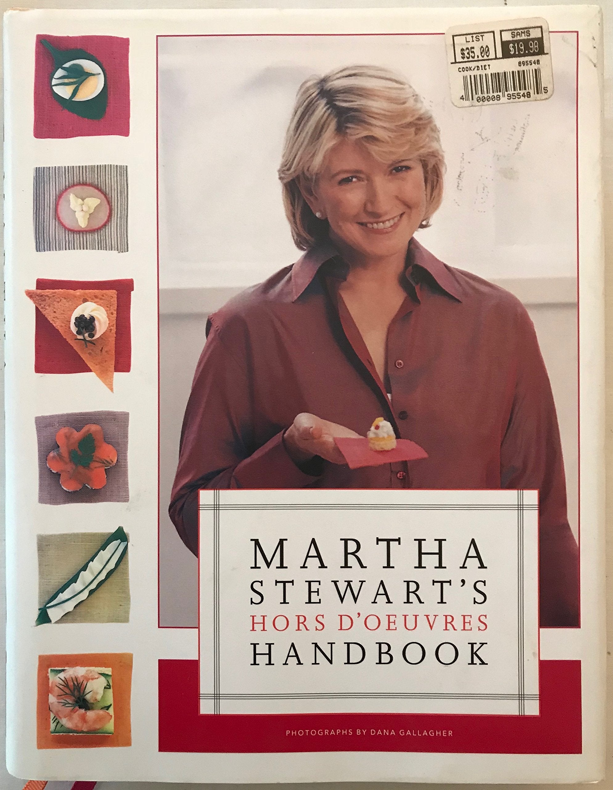 Martha Stewart's Hors D'Oeuvres Handbook Leisure, Home & Garden