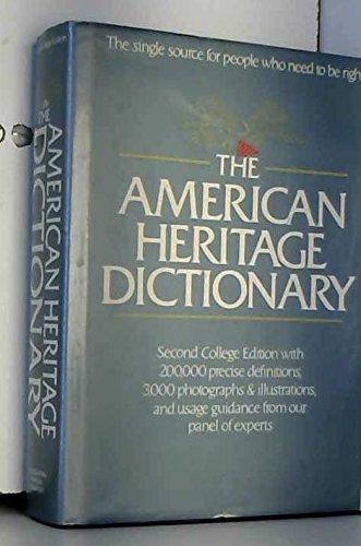 The american héritage dictionary Books