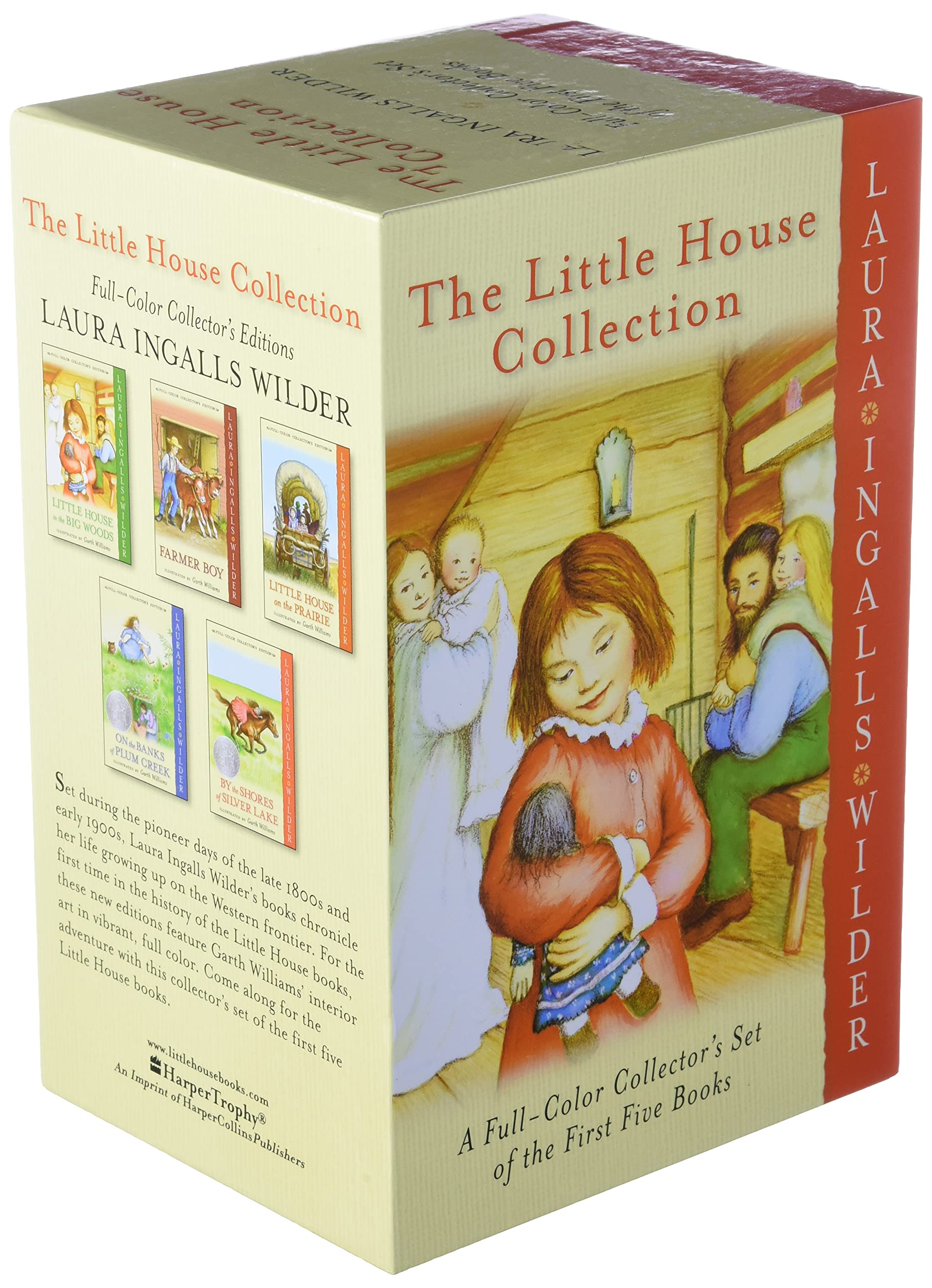 Little House 5-Book Full-Color Box Set: Books 1 to 5 Non-fiction