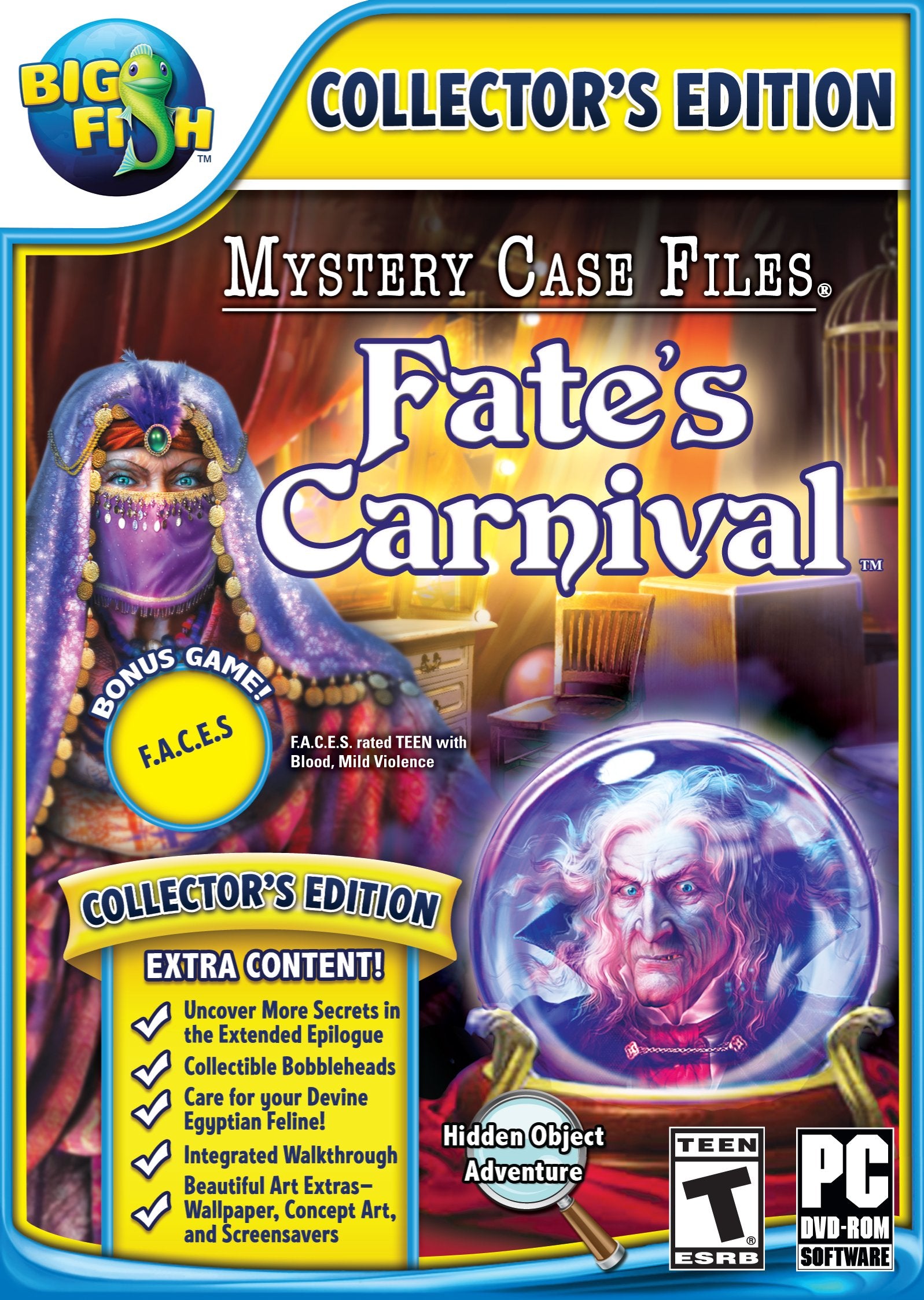 Big Fish: Mystery Case Files 10: Het carnaval van het lot met bonus - PC game