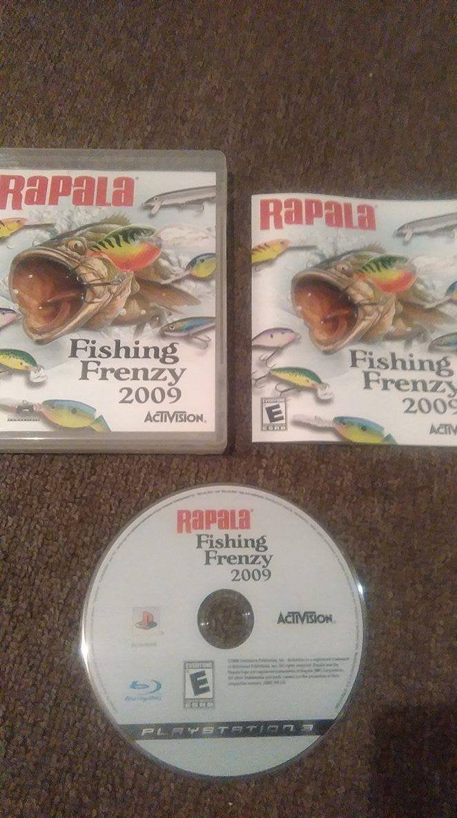 Rapala's Fishing Frenzy (PS3) game