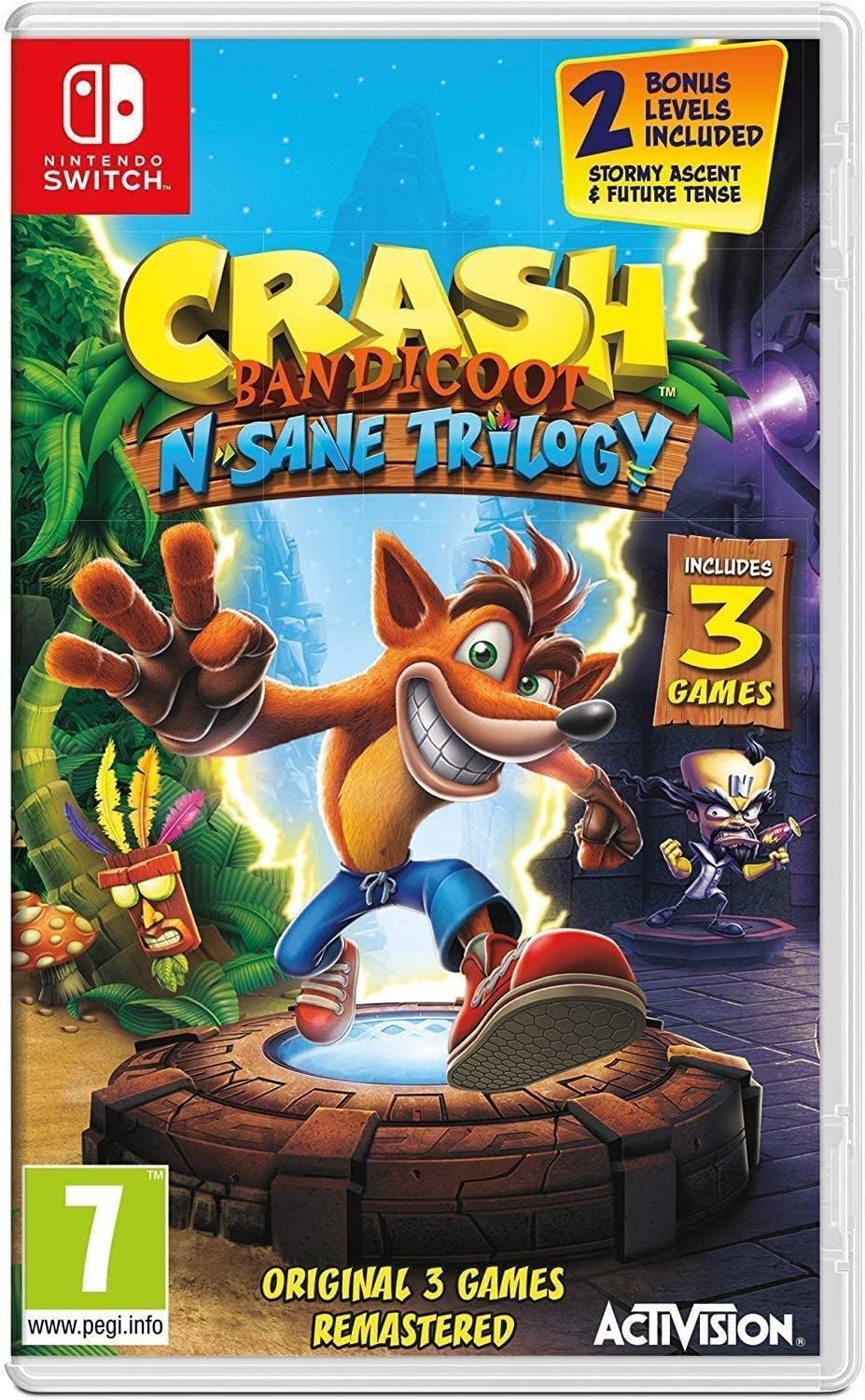 Crash Bandicoot N. Sane Trilogy (輸入版:北米) - Switch game