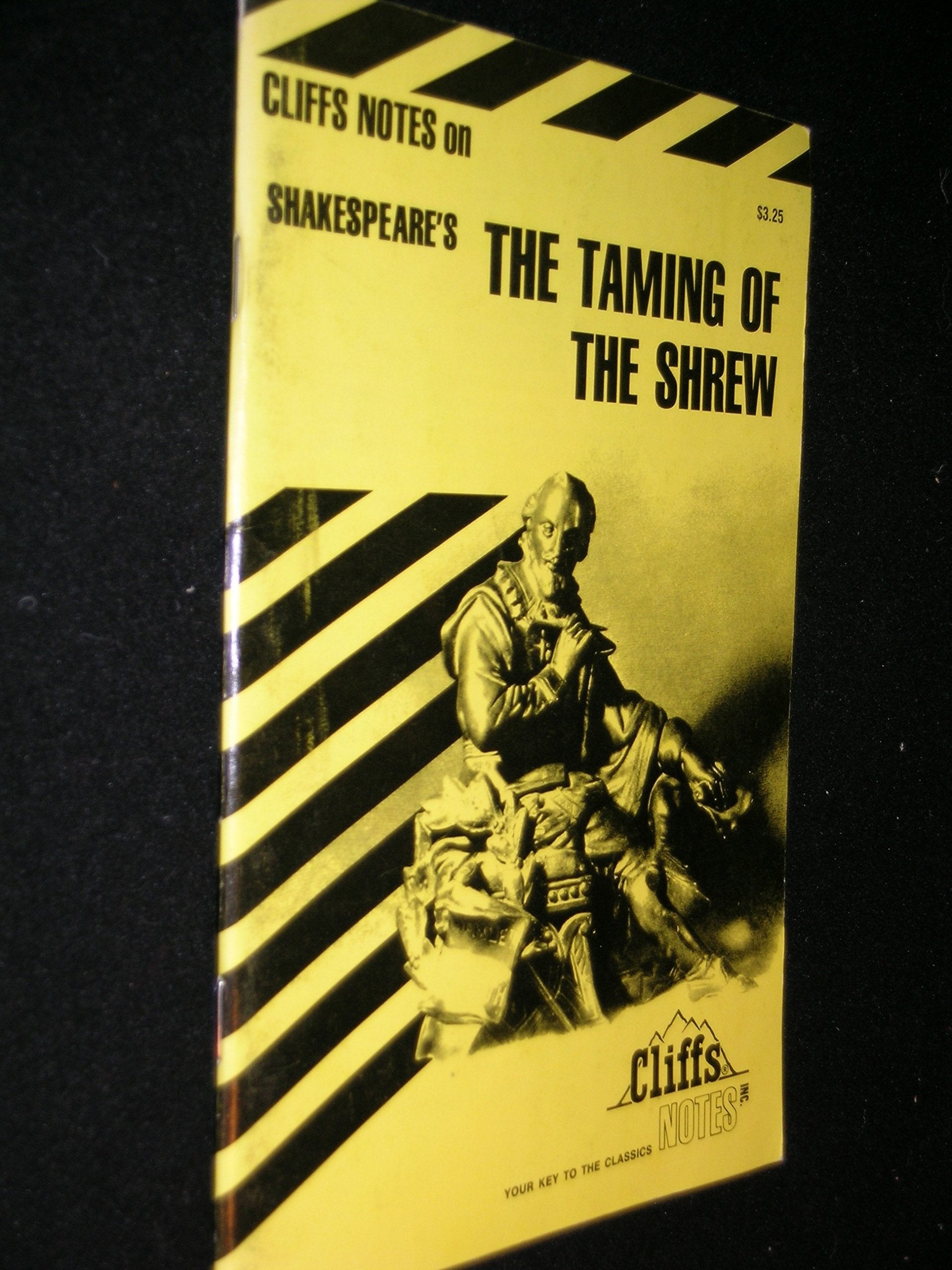 Notes on Shakespeare's "Taming of the Shrew" (Cliffs notes) Contemporary literature