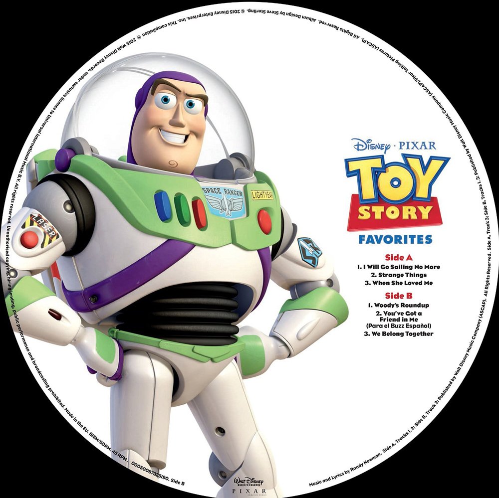 Toy Story Favorites (Picture Disc) Children & Young People