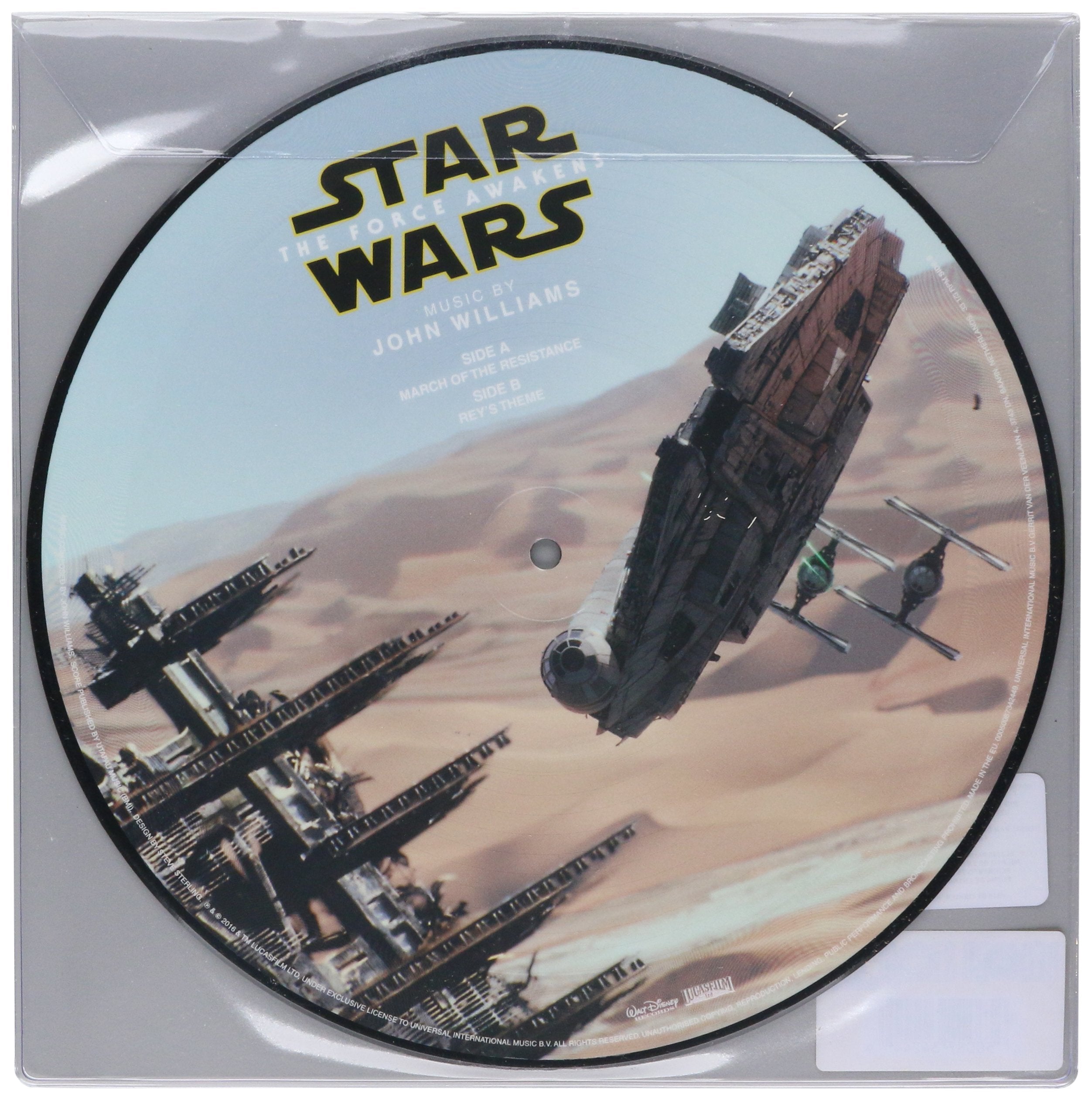 Star Wars: the Force Awakens (Picture 7")(Rsd 2016) cd