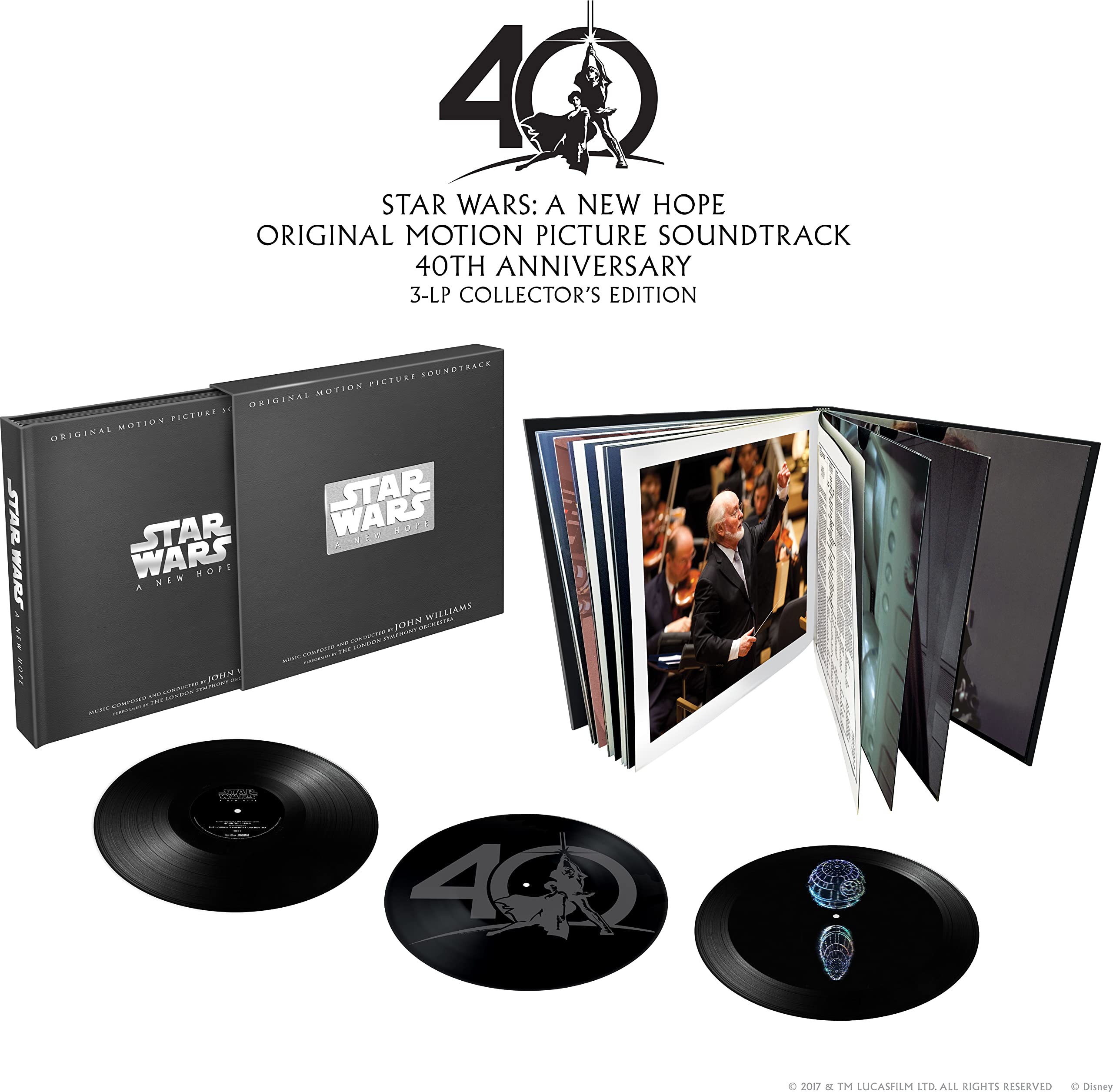 Star Wars: A New Hope – 40th Anniversary 3-LP Collector’s Edition Children & Young People