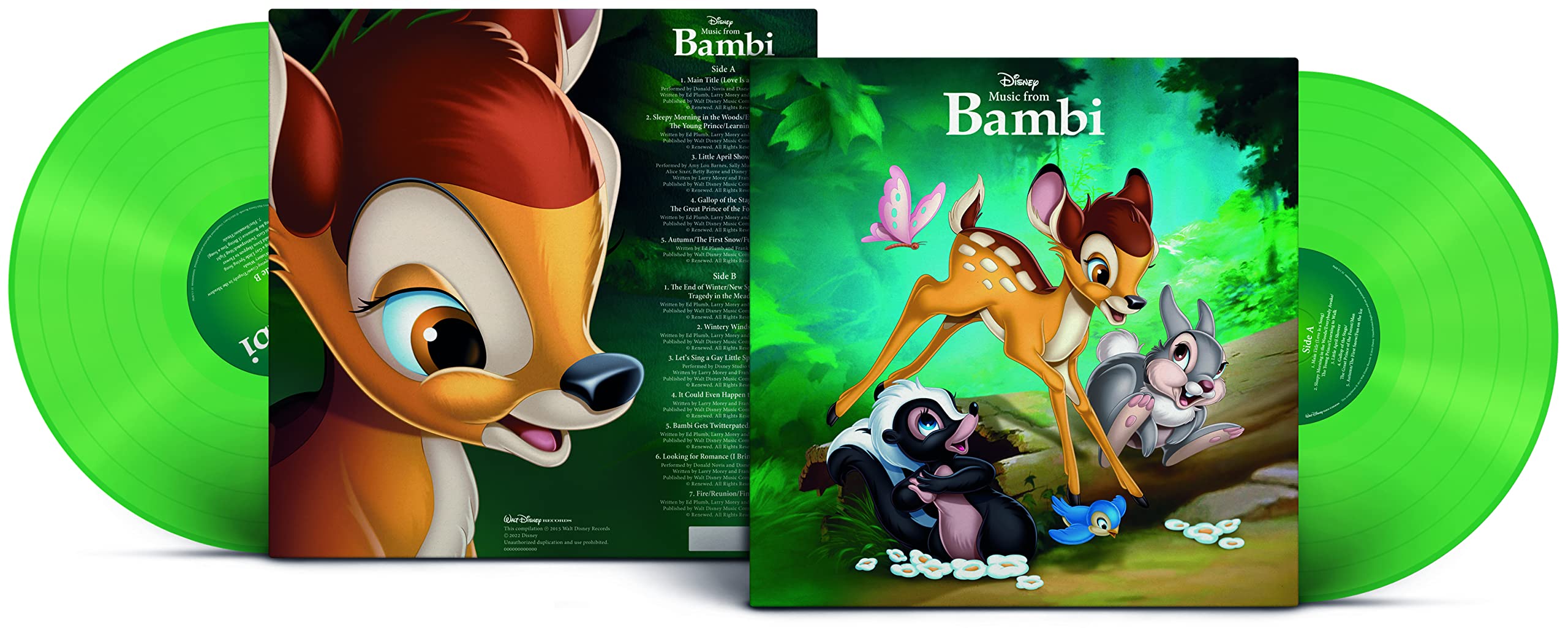 Music from Bambi: 80th Anniversary / Light Green Vinyl Children & Young People