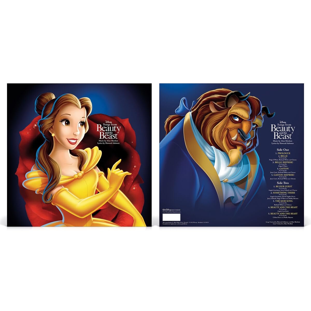 Songs from Beauty and the Beast cd
