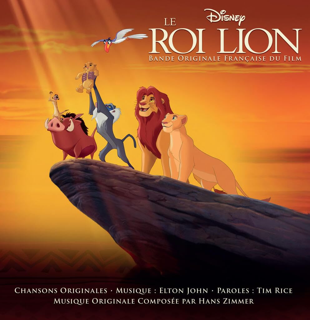 Le Roi Lion – Bande Originale Française du Film cd