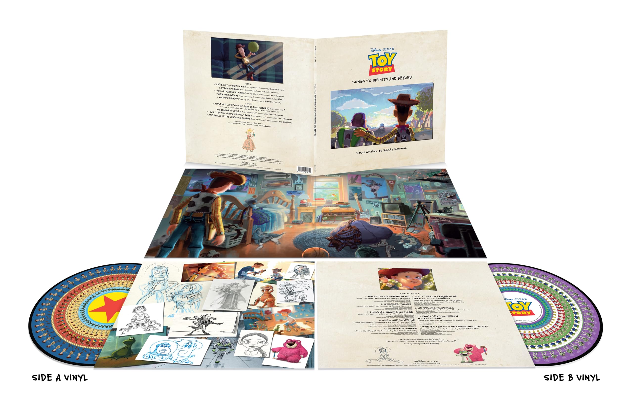 Toy Story: Songs to Infinity and Beyond (LP) Soundtracks & Musicals