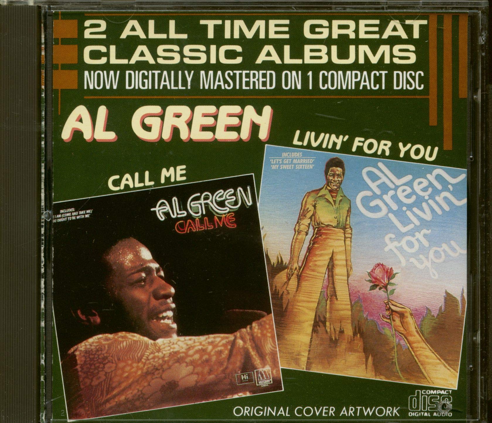 Call Me - Livin' For You (CD, Cut-Out) cd