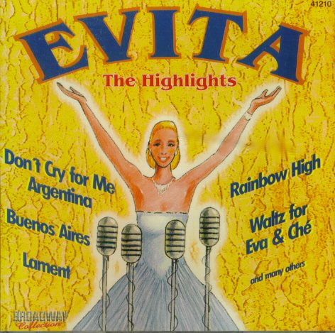 Product Image: Evita ~ The Highlights (UK Import)