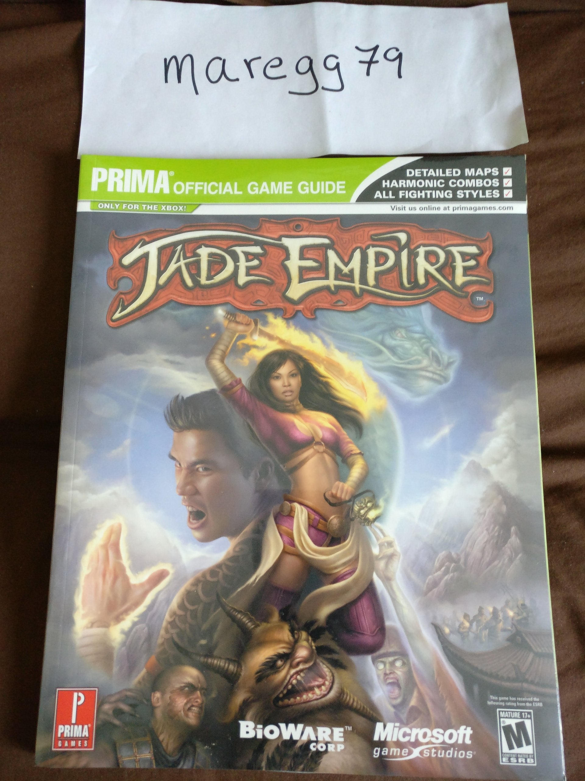 Jade Empire: Prima Official Game Guide: The Official Strategy Guide Computer Science