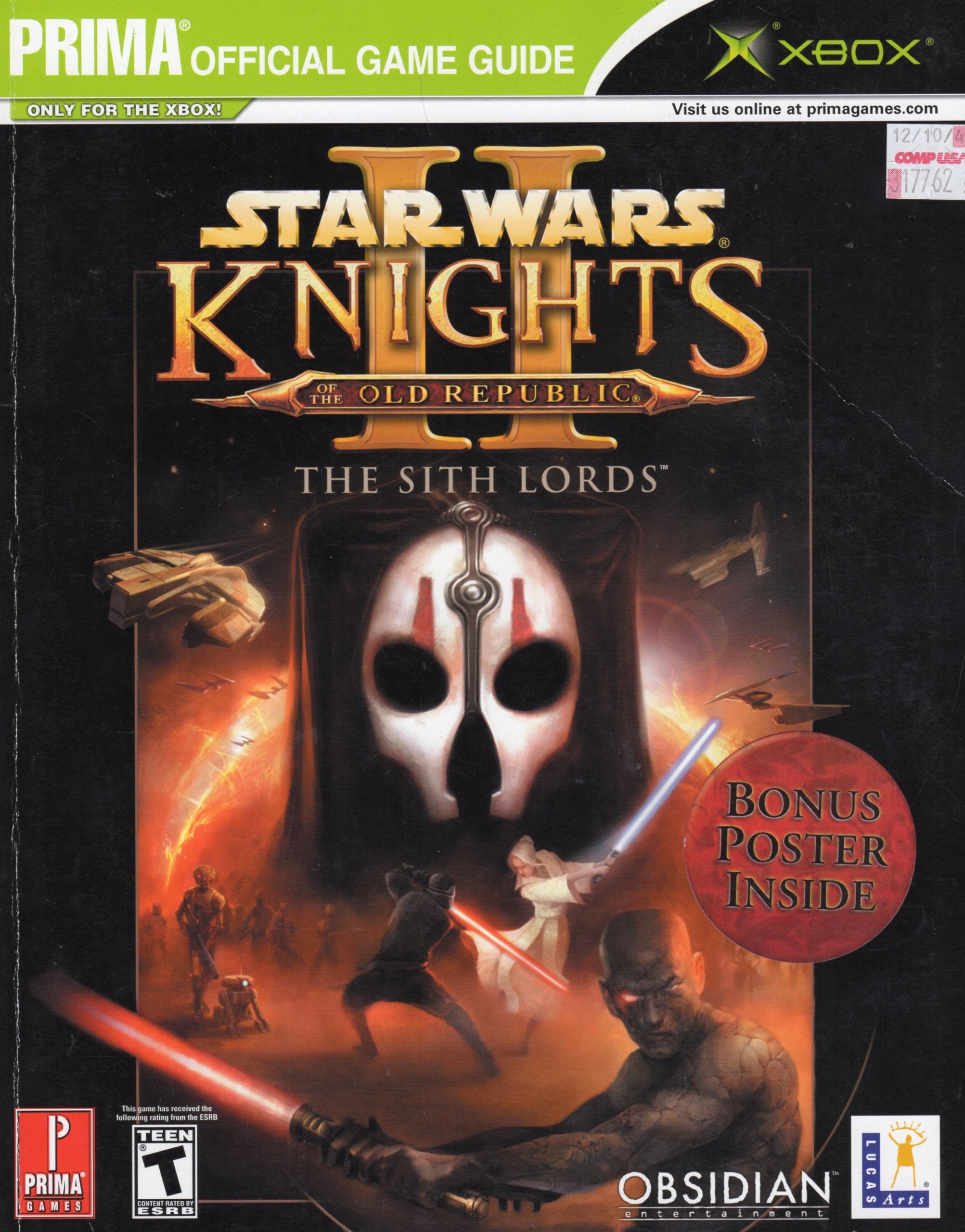 Star Wars Knights of the Old Republic II: The Sith Lords Leisure & Fun