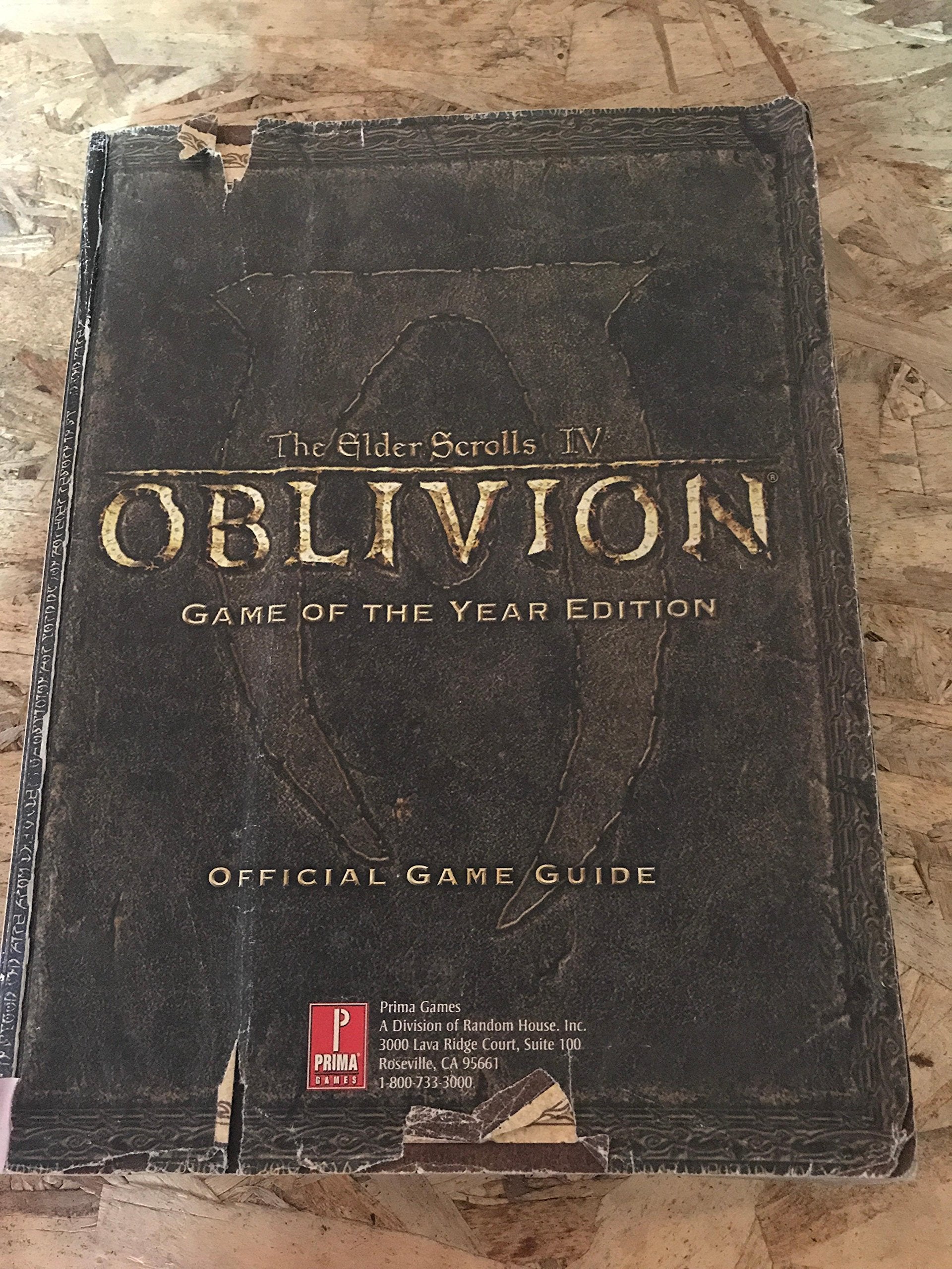 The Elder Scrolls IV Oblivion: Game of the Year Edition: Official Game Guide: Oblivion Game of the Year Official Strategy Guide Leisure & Fun