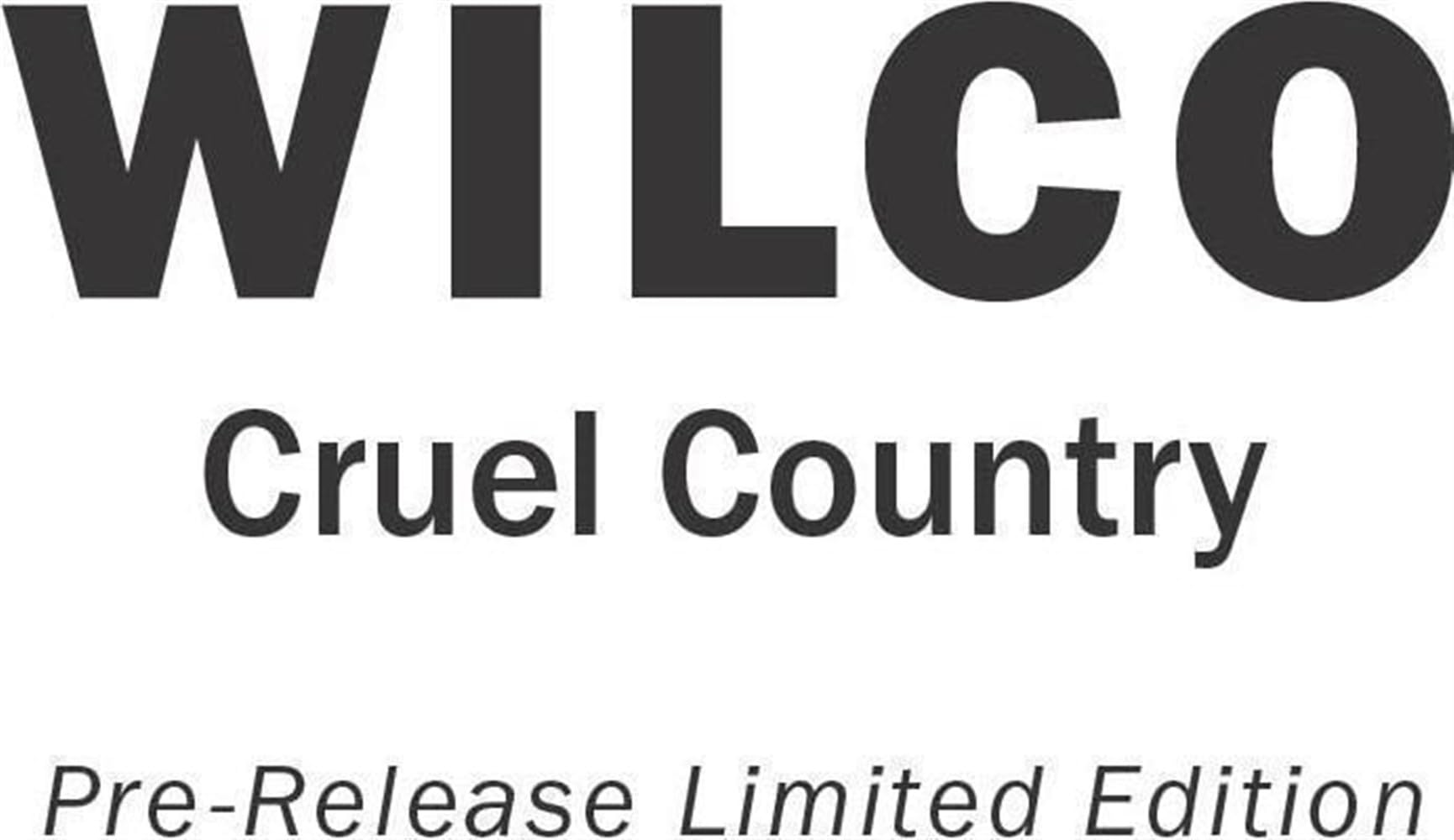 Cruel Country (Limited Edition) (Rsd 2022)-WILCO Music