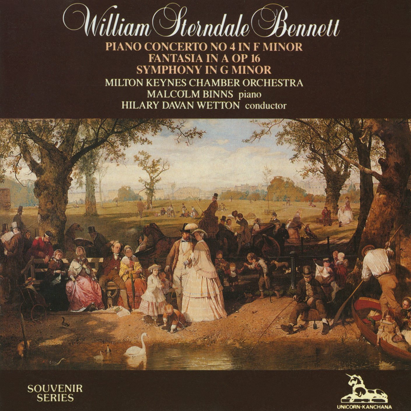 Bennett: Piano Concerto No. 4 in F Minor / Fantasia in A Op. 16 / Symphony in G Minor Classical