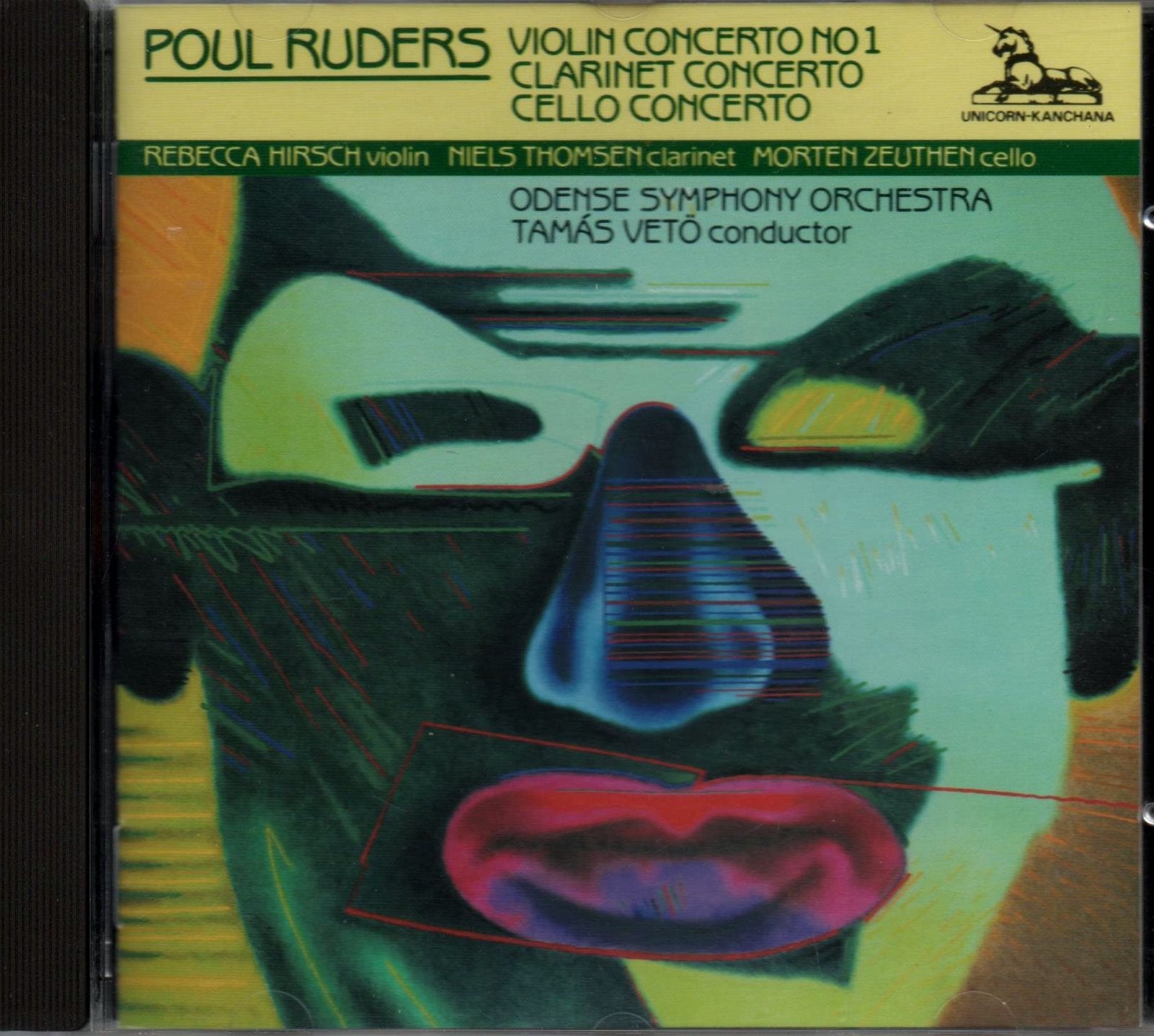 Poul Ruders: Violin Concerto / Clarinet Concerto / Cello Concerto Classical