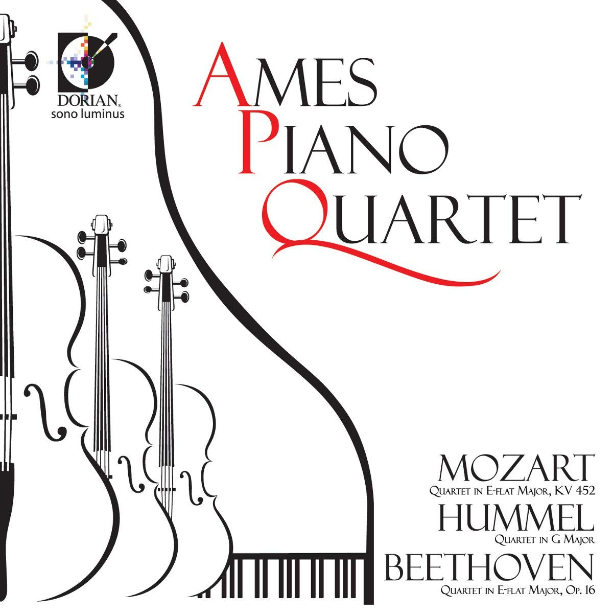 Ames Piano Quartet - Quartetto Kv 452 cd