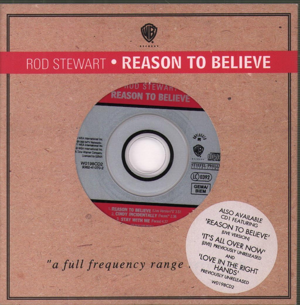 Reason to Believe / It's All Over Now Pop
