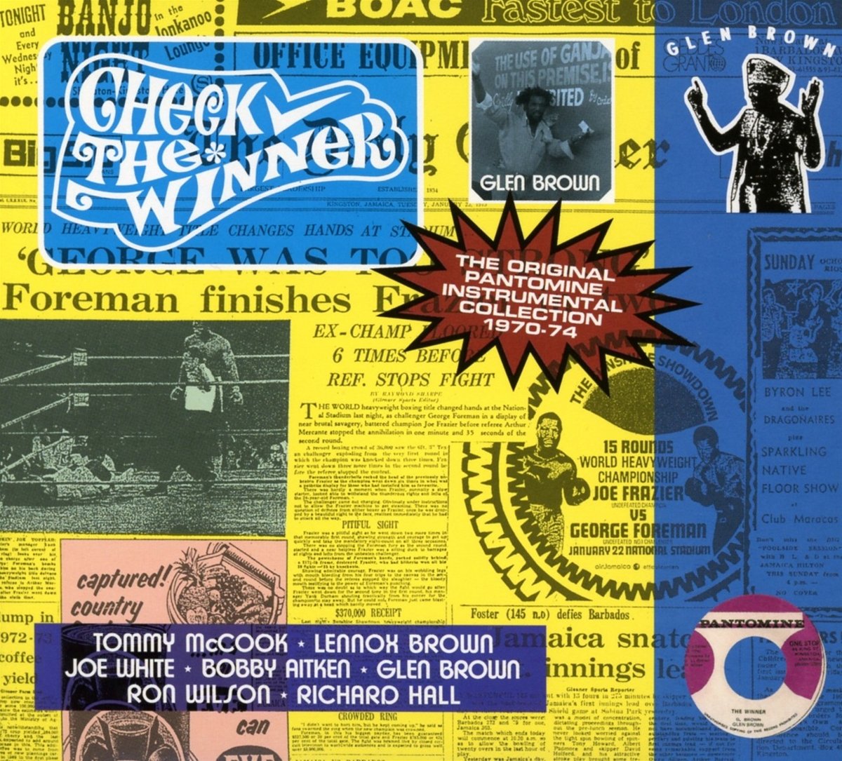 Instrumentals 1970-1974 Check The Winner cd