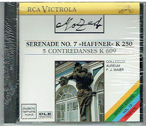 Product Image: Serenade No.7 K 250 - 5 Contredanses K 609
