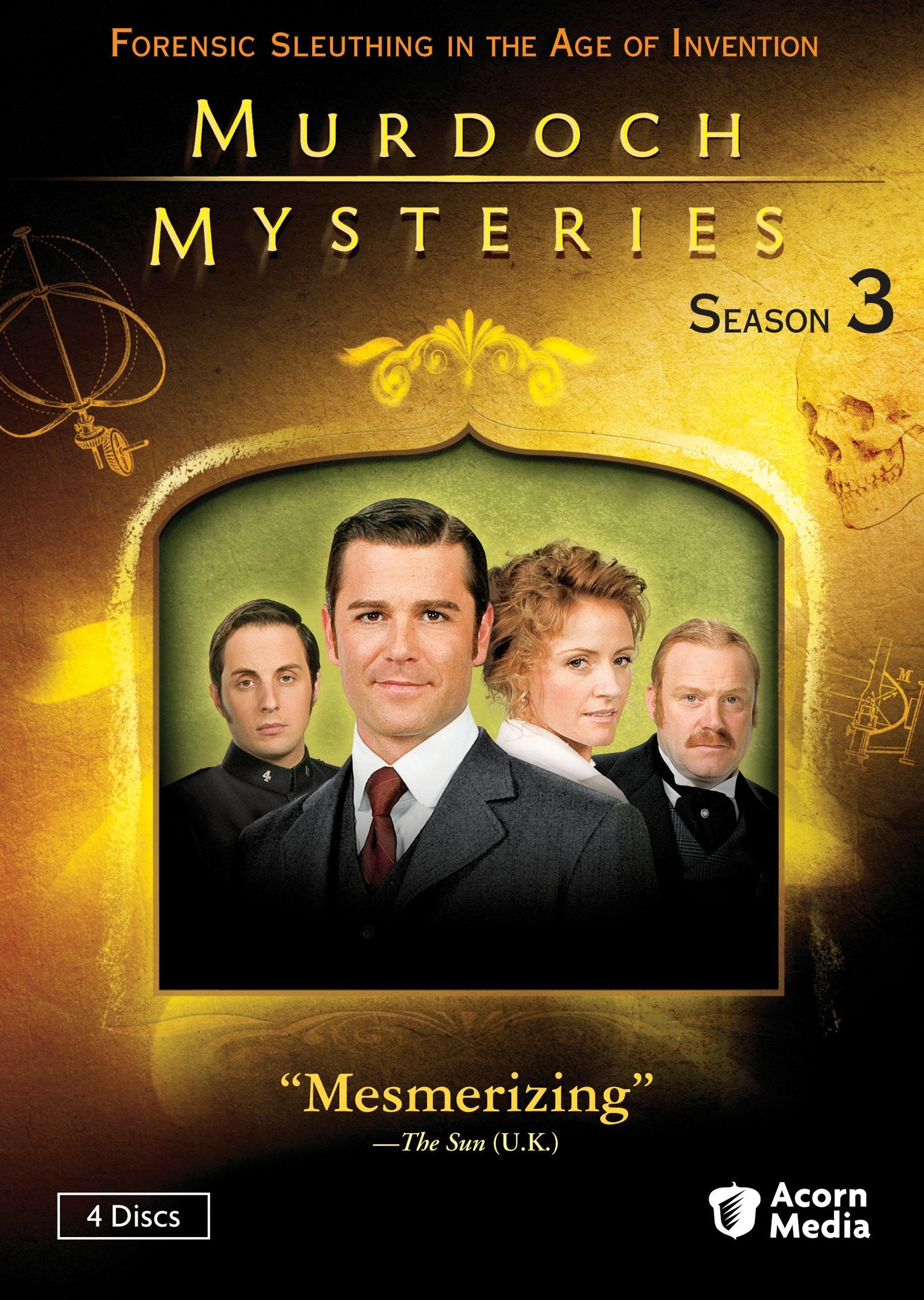 Murdoch Mysteries: Season 03 dvd