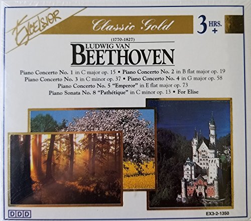 Excelsior Classic Gold: Ludwig Van Beethoven (1770-1827) cd