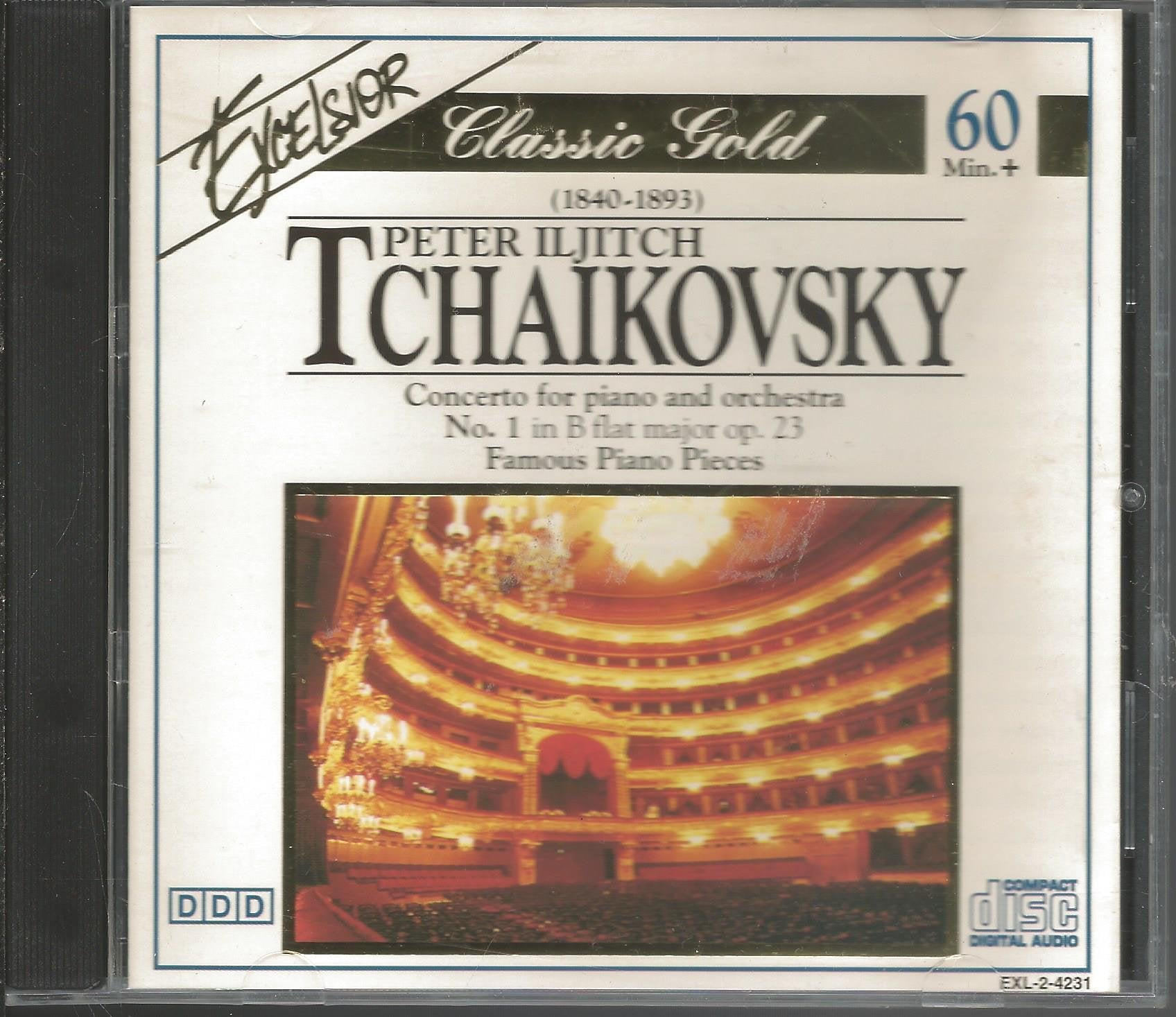 Peter Iljitch Tchaikovsky No 1 B Flat Op.23 Famous Piano Pieces (UK Import) Pop