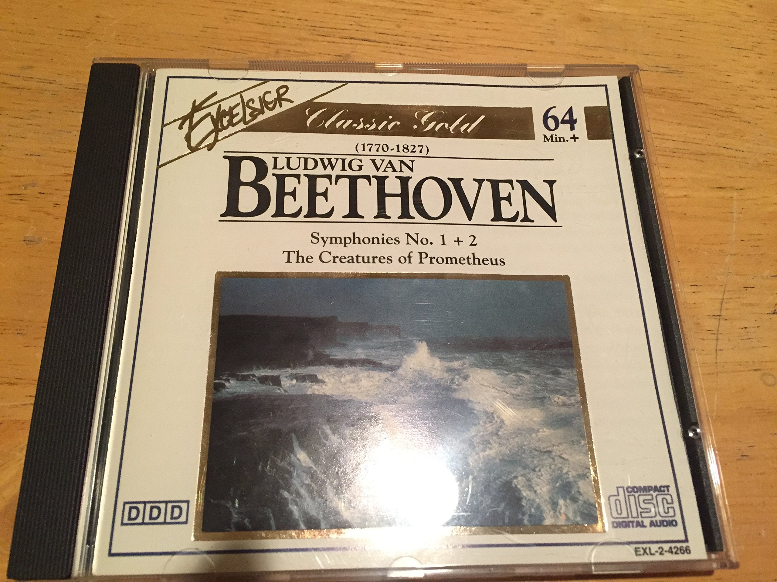Beethoven: Symphonies 1 & 2: The Creatures of Prometheus cd