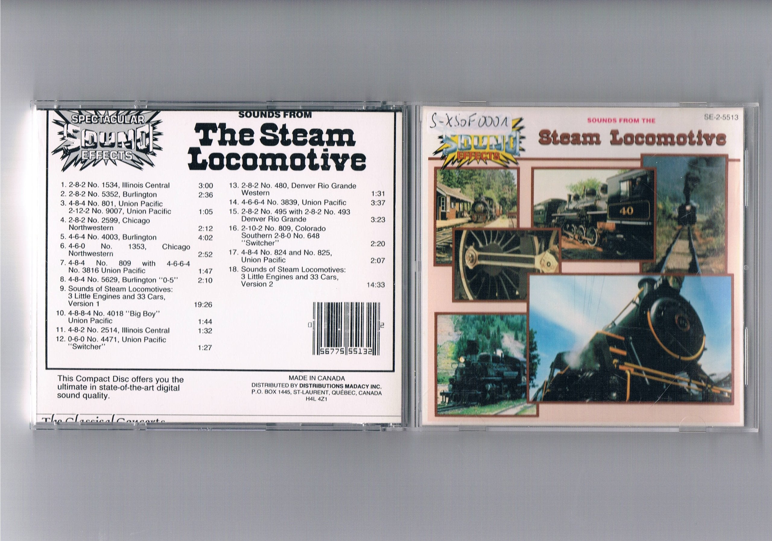 Sounds from the Steam Locomotive Music