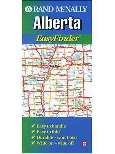 Rand McNally Alberta Easyfinder (EasyFinder S.) Maps & Plans