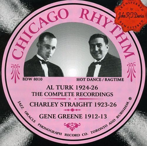 Al Turk/Charley Straight 1912-1926 Jazz